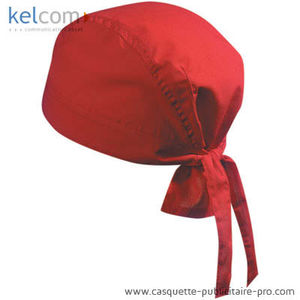 Bandana casquette promo Rouge