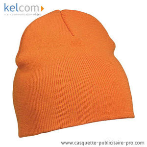 Bonnet chaud publicitaire Orange