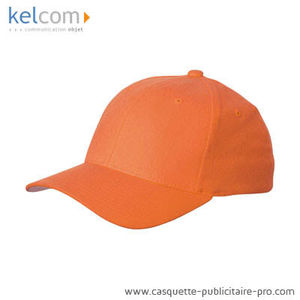 Casquette sport personnalisable Orange