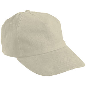 Casquette personnalisée classique 5 panneaux | Noowoo Beige clair