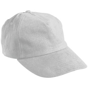 Casquette personnalisée classique 5 panneaux | Noowoo Gris clair